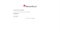 Desktop Screenshot of menumill.com
